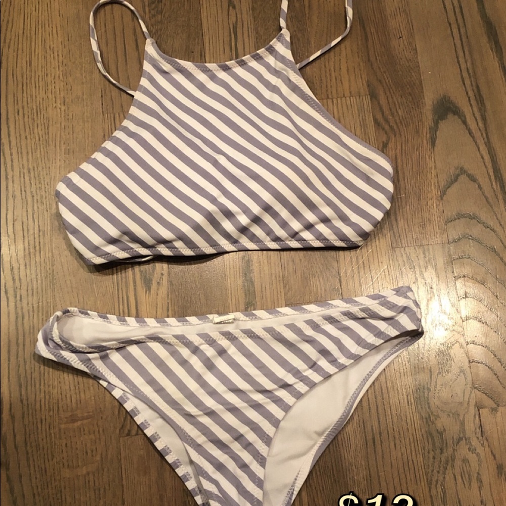 Halter top bikini set